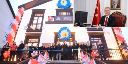 Başkan İhsan Kurnaz’dan Hanımeli Konağı Teşekkürü